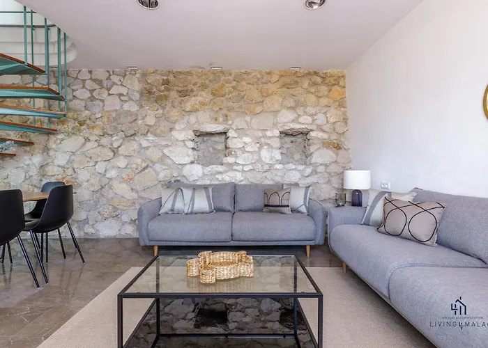 Daire Living4malaga Seafront Duplex *